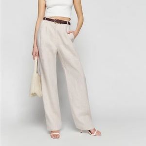 Reformation Mason Linen Pant